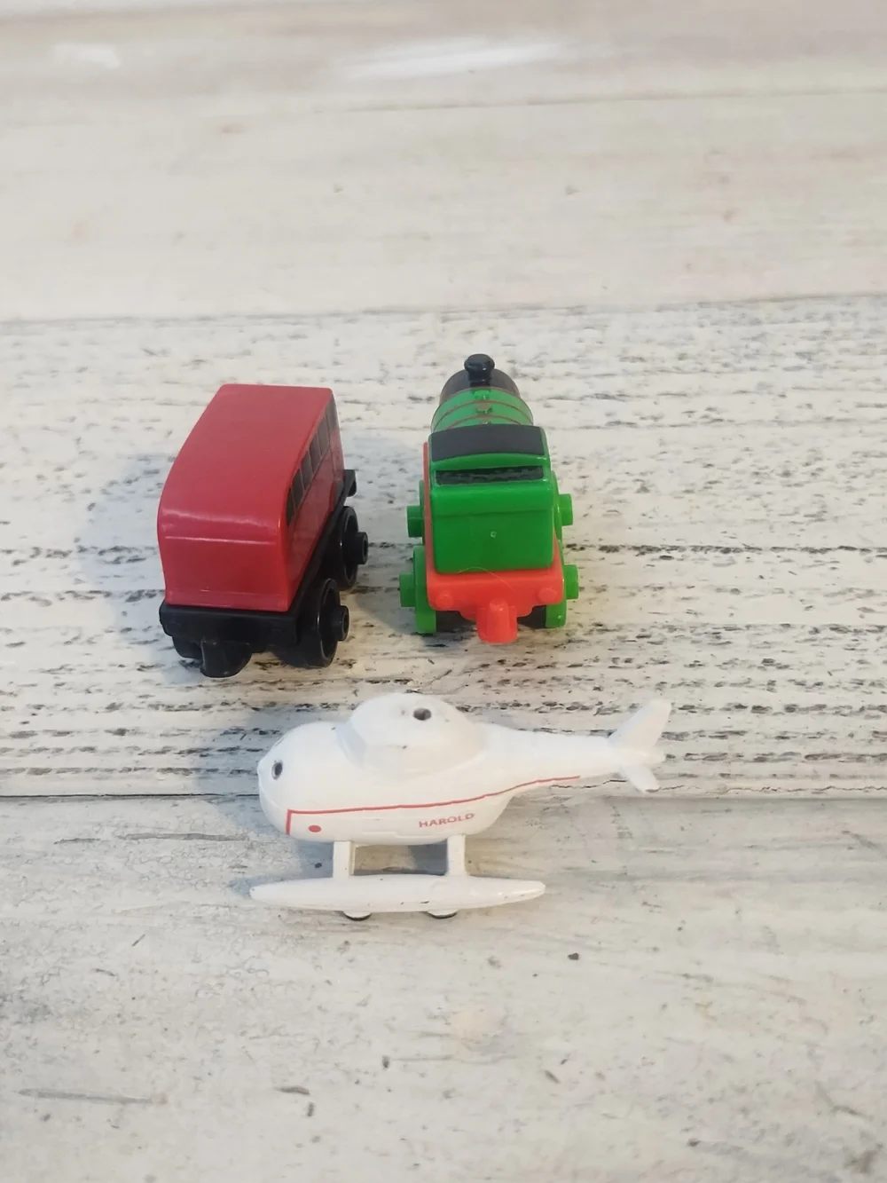 Thomas & Friends Minis Classic Percy Bertie & Friend Harold the Helicopte Mattel